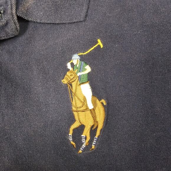 Vtg Polo Ralph Lauren Shirt 5XL XXXXXL Big Pony 4 Golf Preppy Casual Essential - Picture 3 of 9